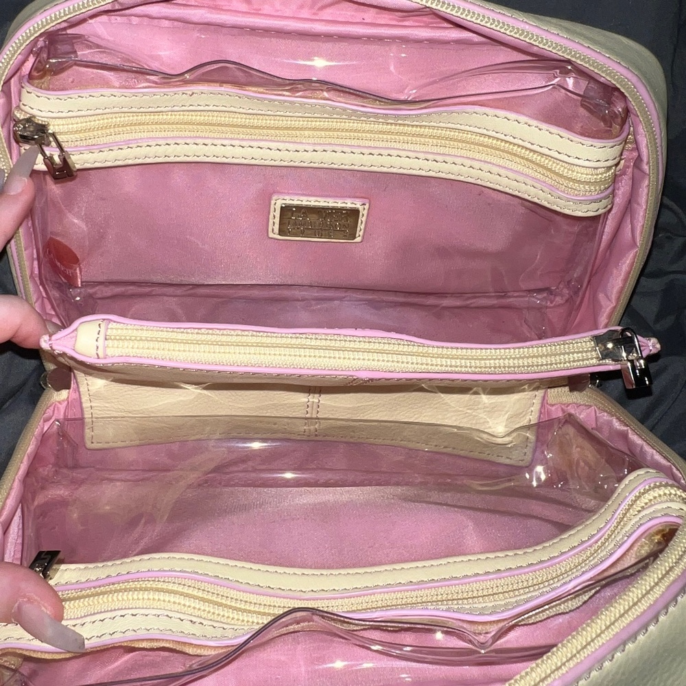 Limited edition La Mer x Lambertson truex travel bag